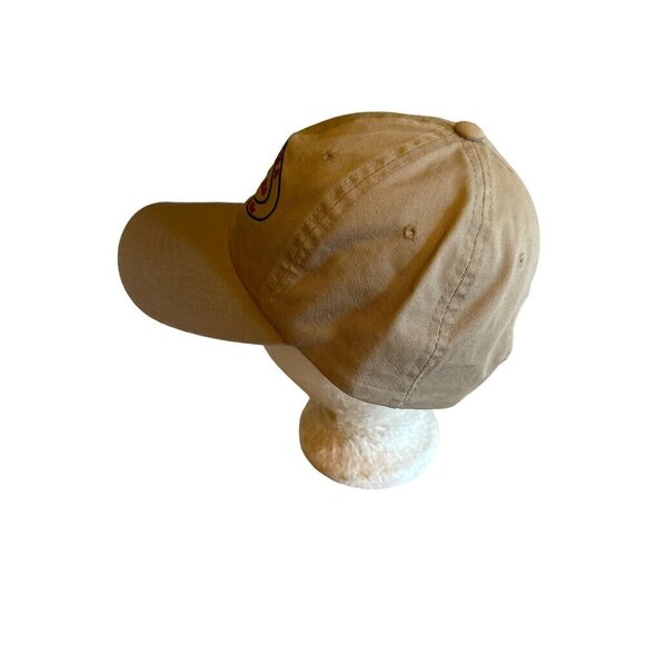 Indiana Hoosiers Khaki Baseball Cap One Size Fits All 100% Cotton - Picture 2 of 6